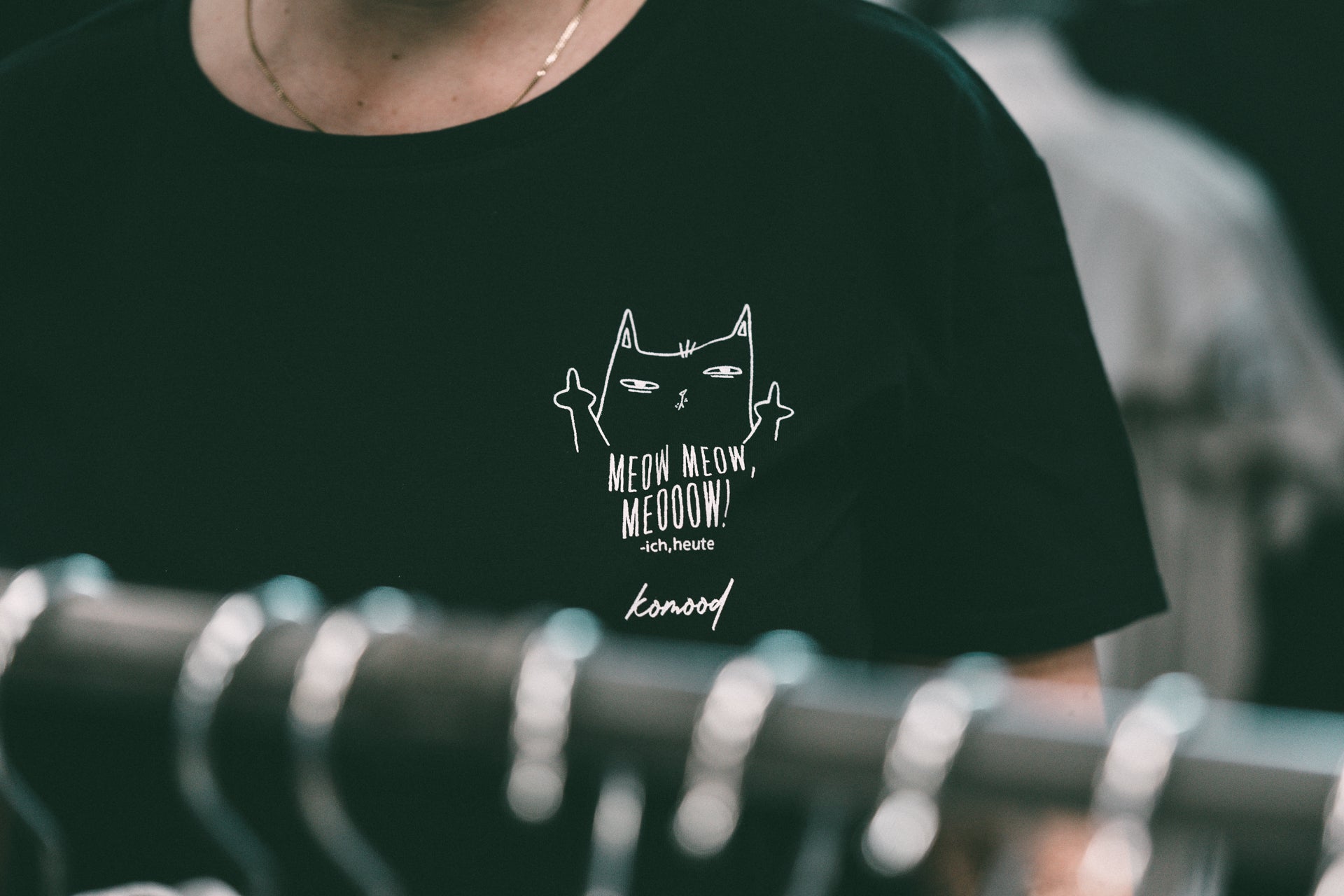 Meow Herren oder Damen T-Shirt