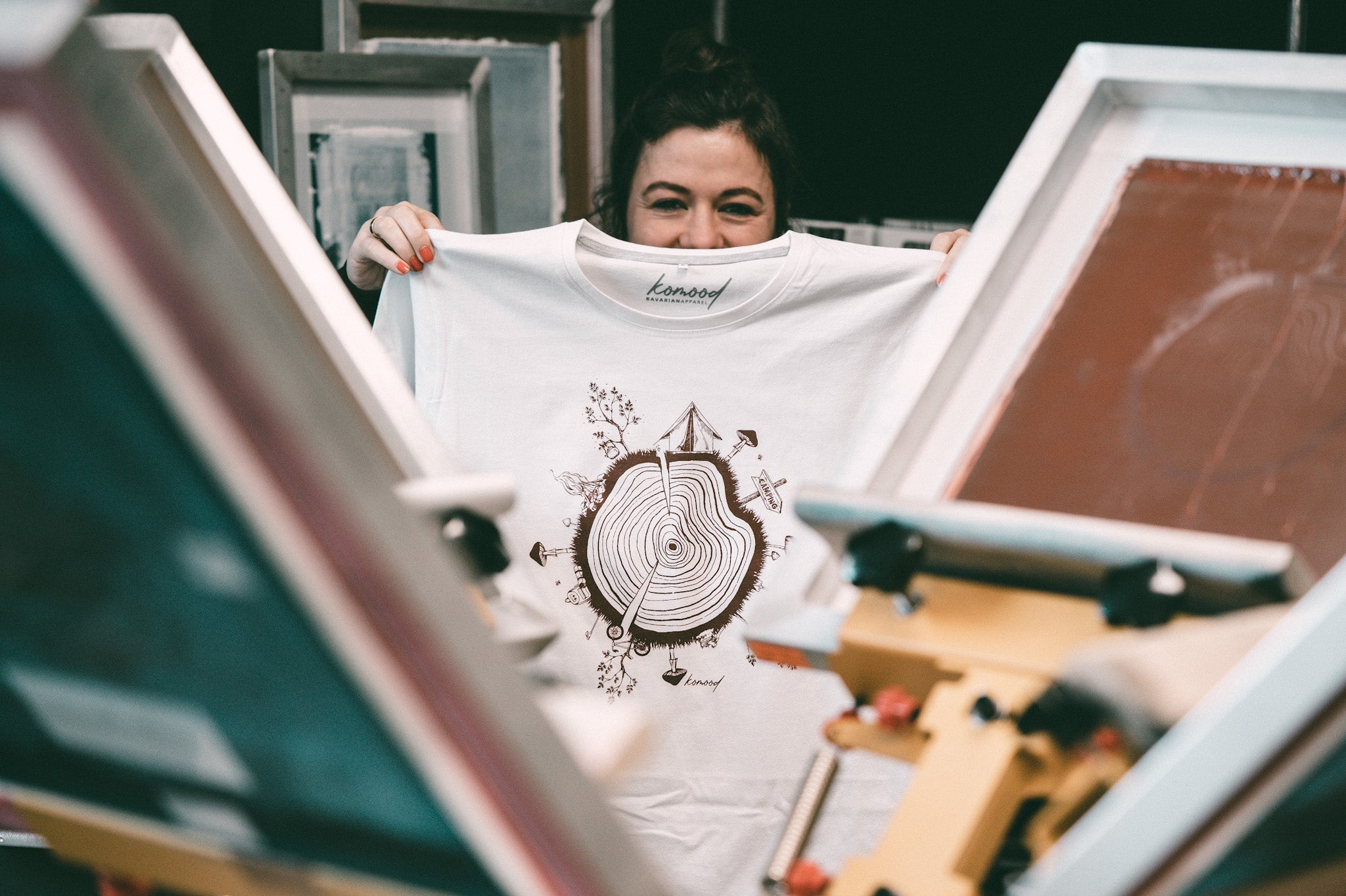 Camping Unisex Premium T-Shirt