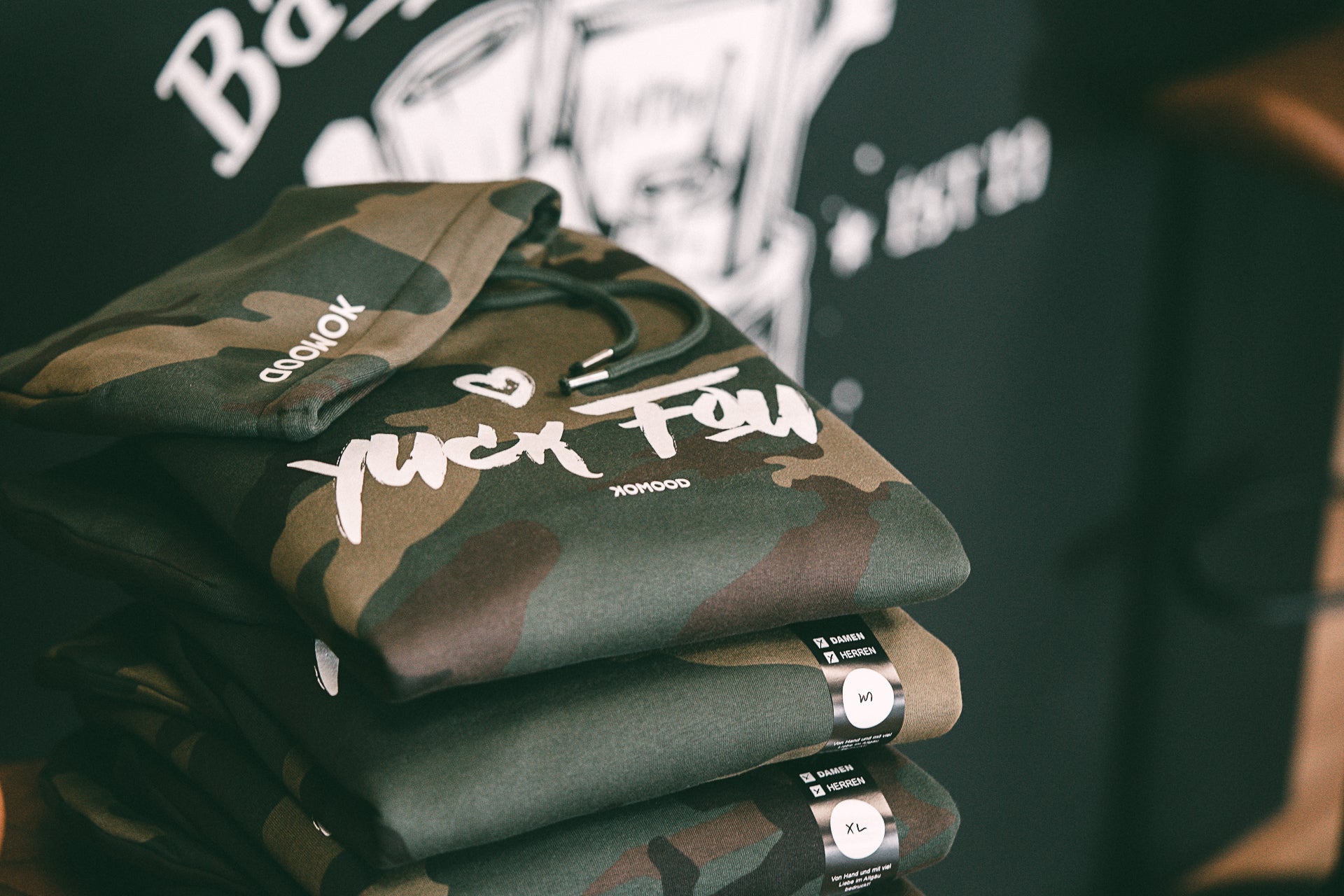 yuck Fou! Camo Premium Hoodie Unisize
