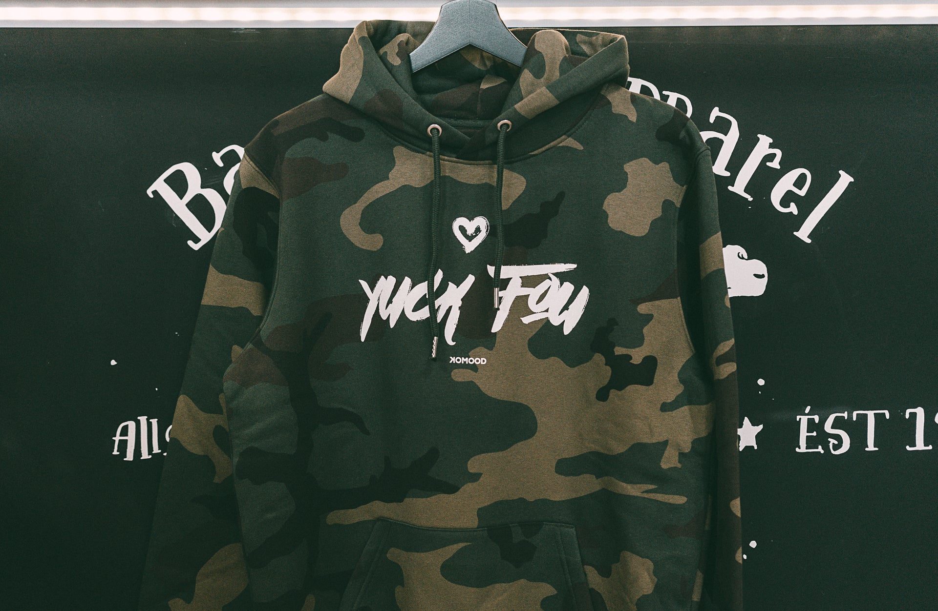 yuck Fou! Camo Premium Hoodie Unisize