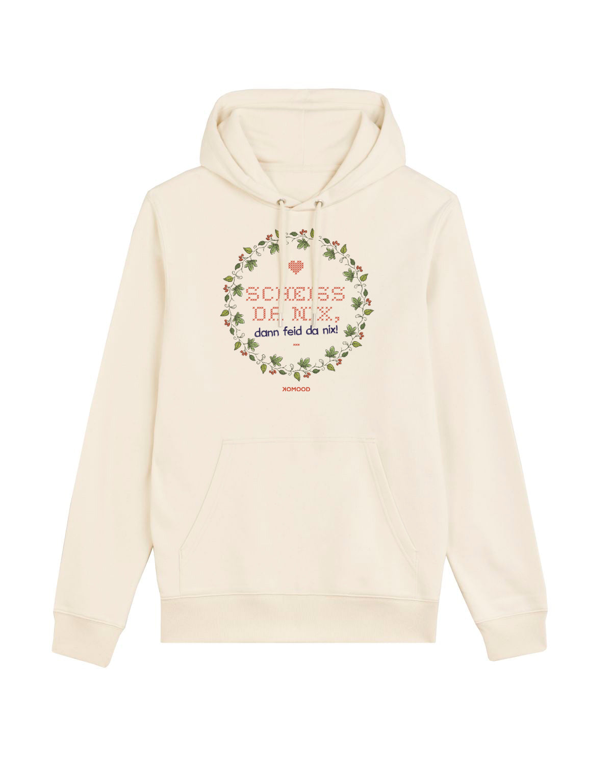 Scheiss da nix Motivstick Premium Unisize Hoodie